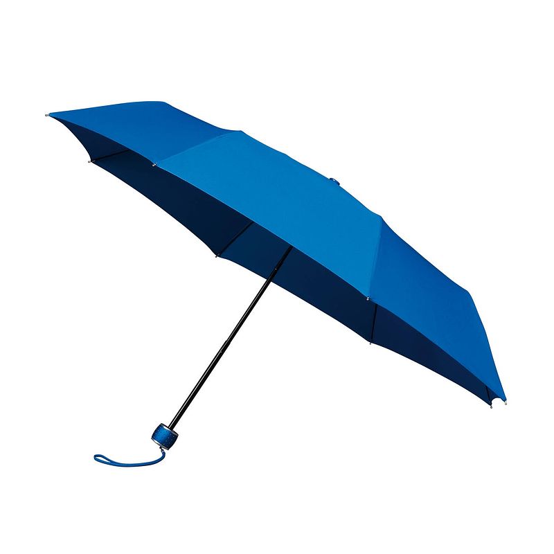 Foto van Minimax paraplu windproof handopening 100 cm blauw