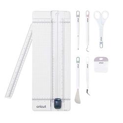 Foto van Cricut essential tool set met 33 centimeter draagbare trimmer