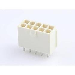 Foto van Molex 874271042 female header, inbouw (standaard) totaal aantal polen 10 rastermaat: 4.2 mm 1 stuk(s) bag