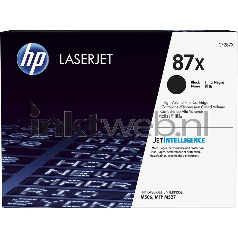 Foto van Hp 87x zwart toner