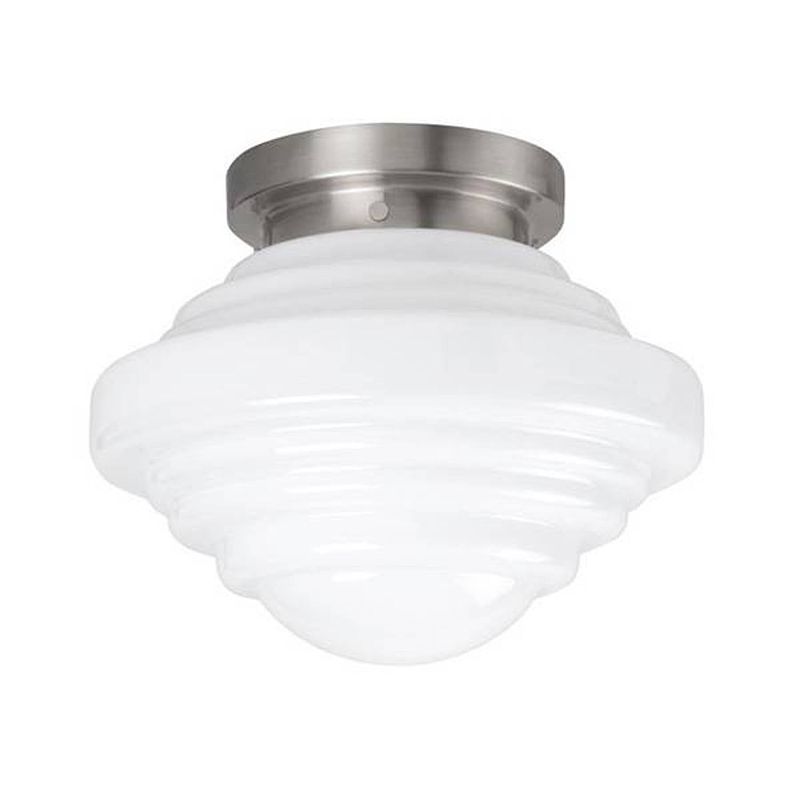 Foto van Highlight plafondlamp deco york ø 24 cm wit