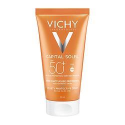 Foto van Vichy capital soleil fluweelachtige gezichtscrème spf50+