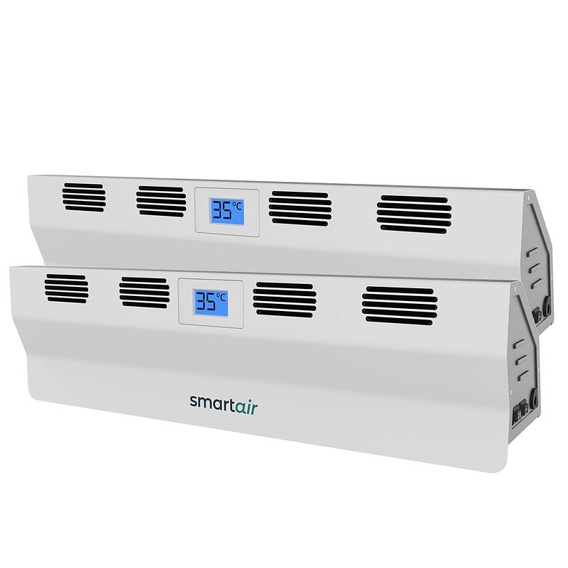 Foto van Smartair boost radiatorventilator - set van 2