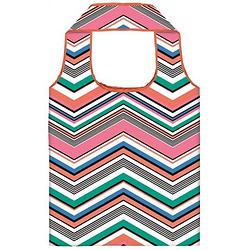 Foto van Moses shopper eco opvouwbaar zigzag 40 x 66 cm polyester