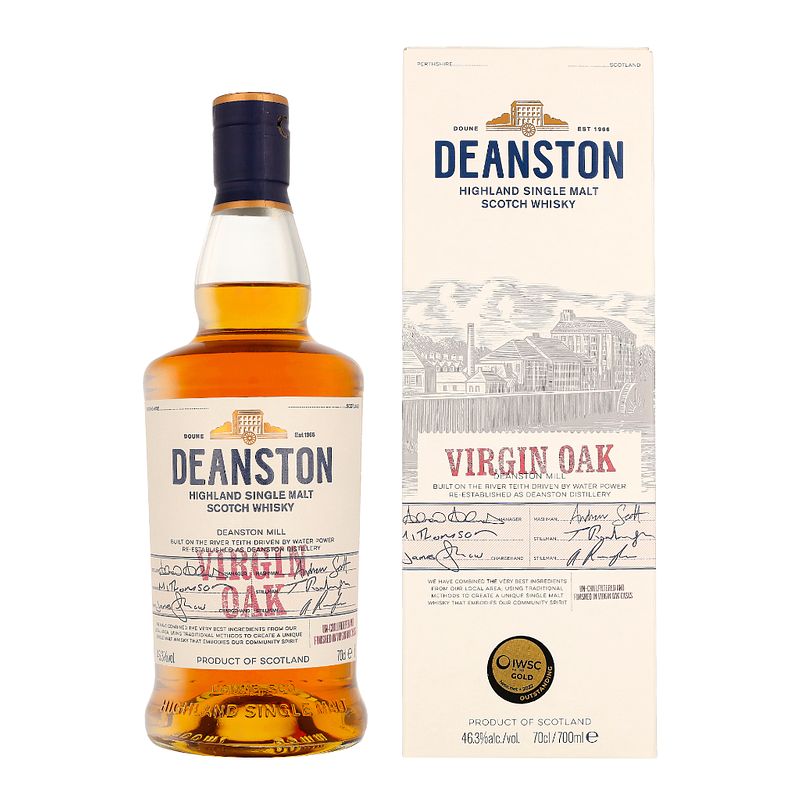 Foto van Deanston virgin oak 70cl whisky