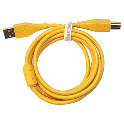 Foto van Dj techtools chroma cable straight usb 1.5 m geel