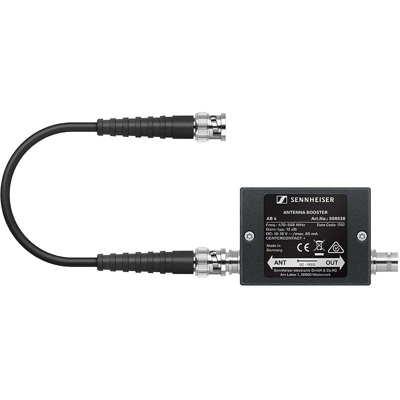 Foto van Sennheiser ab 4-dw antenne booster (790 - 865 mhz)