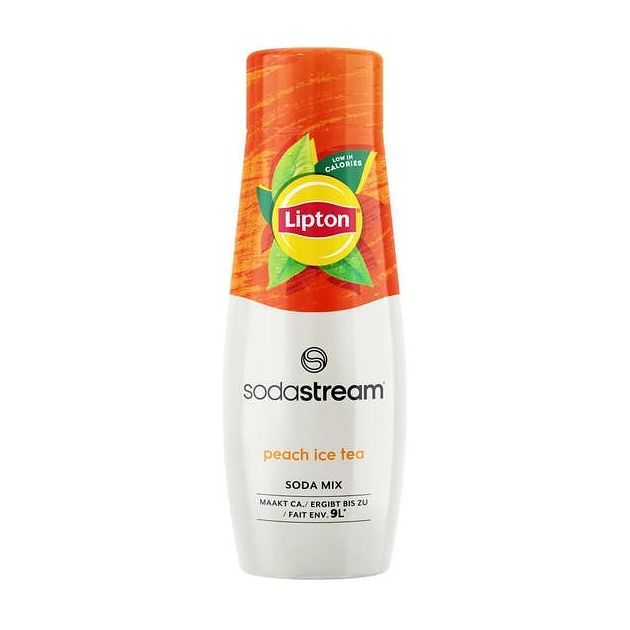 Foto van Sodastream lipton peach ice tea waterkan