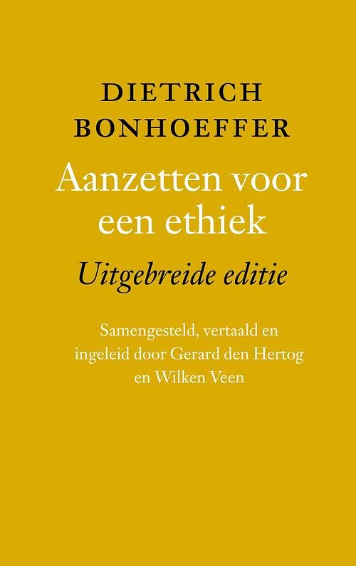 Foto van Aanzetten voor een ethiek - dietrich bonhoeffer - ebook (9789023956785)