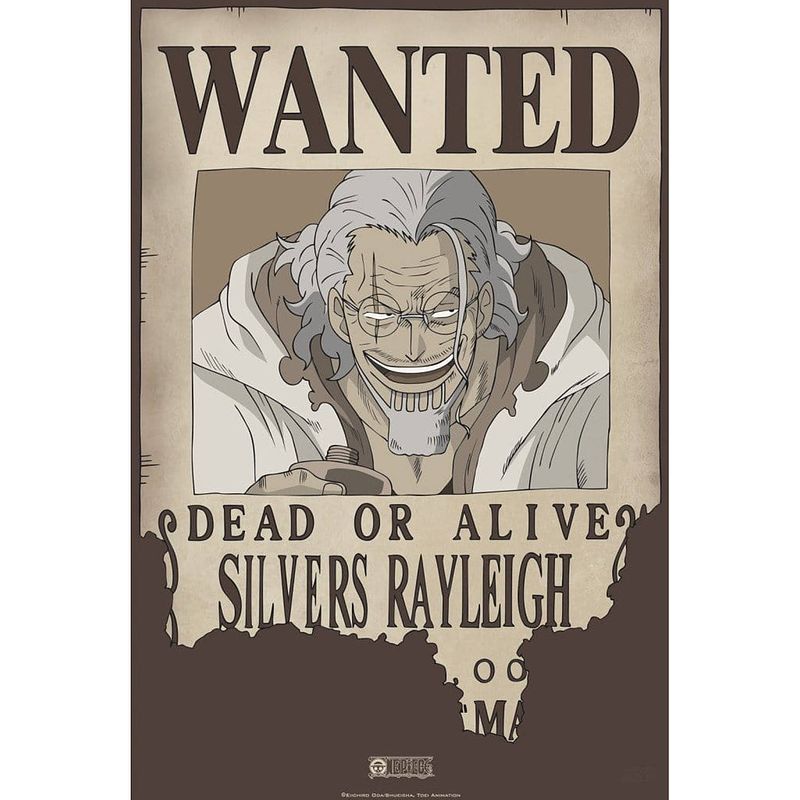 Foto van Abystyle one piece wanted rayleigh poster 35x52cm