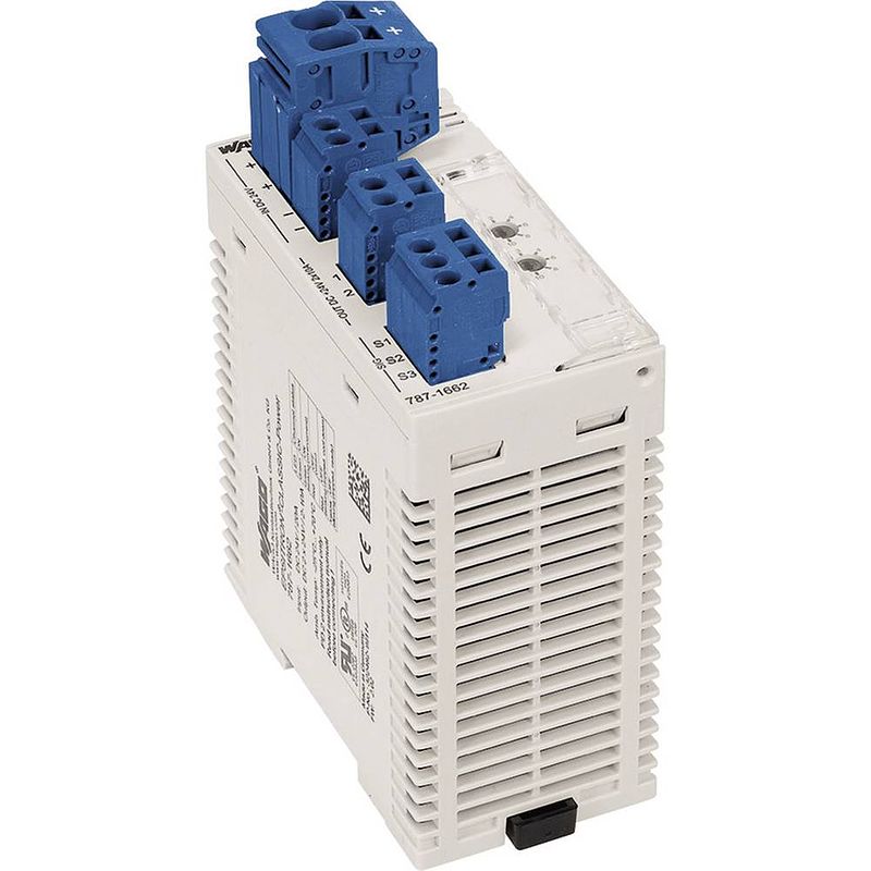 Foto van Wago epsitron® 787-1662/006-1000 elektronische beveiligingsschakelaar 24 v/dc 6 a aantal uitgangen: 2 x inhoud: 1 stuk(s)