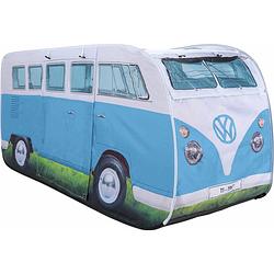 Foto van Volkswagen camper van kindertent blauw