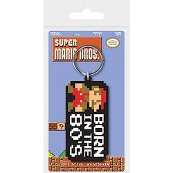 Foto van Pyramid international sleutelhanger super mario bros 6 cm zwart