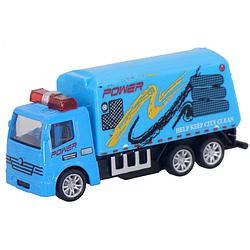 Foto van Luna power truck speed car junior 8 cm diecast blauw