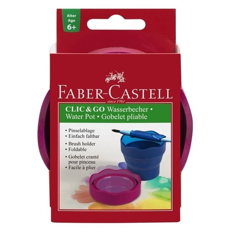 Foto van Watercup faber castell clic & go blackberry