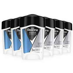 Foto van Rexona® - deodorant man - stick - maximum protection clean scent - 6x 45 ml - voordeelverpakking