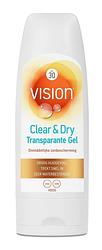 Foto van Vision clear & dry transparante gel spf 30