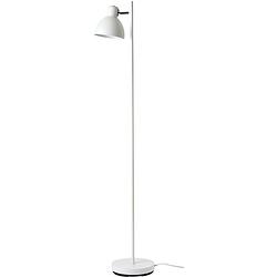 Foto van Dyberg larsen staande lamp riflet 150 cm e27 staal 40w wit