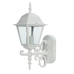 Foto van V-tac wandlamp vt-760 e27 60w ip44 aluminium/glas matwit