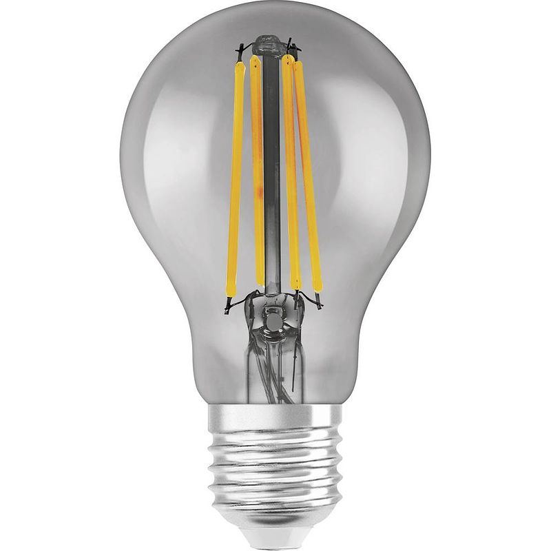 Foto van Ledvance led-lamp energielabel: f (a - g) 4058075609815 e27 6 w warmwit