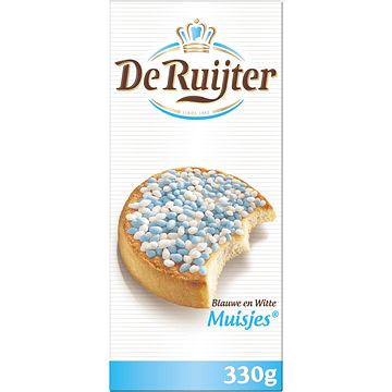 Foto van De ruijter muisjes blauwe & witte 330g bij jumbo