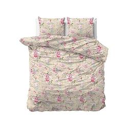 Foto van Dekbedovertrek evelin dekbedovertrek - tweepersoons (200x220 cm) - meerkleurig polyester-katoen - dessin: bloemen - sleeptime elegance -