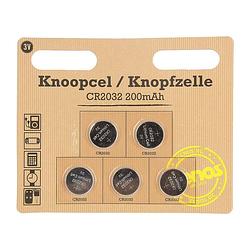 Foto van Knoopcel batterijen 3v set van 5