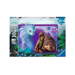 Foto van Puzzel 100 stukjes xxl - de fantastische wereld van raya / disney raya en de laatste draak