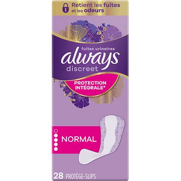 Foto van Always discreet normal inlegkruisjes, voor urineverlies x28 bij jumbo