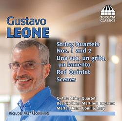 Foto van Leone: string quartets nos. 1 and 2 - cd (5060113441683)