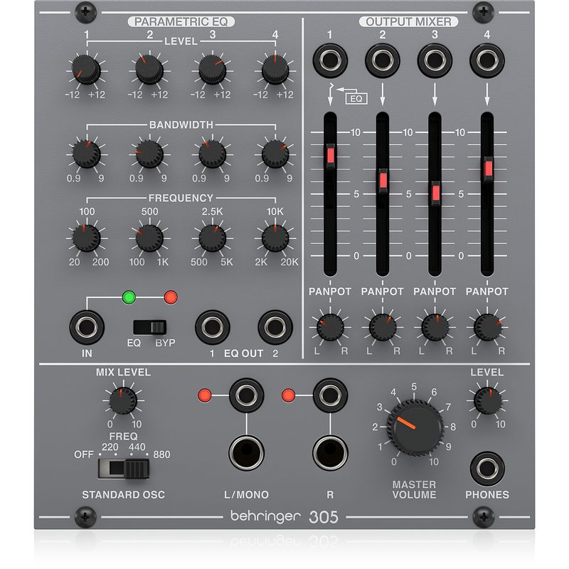 Foto van Behringer system 100 305 eq/mixer/output