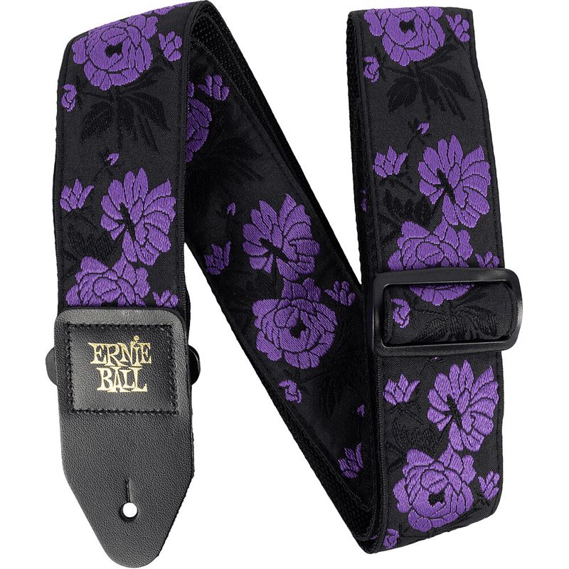 Foto van Ernie ball classic jacquard strap 5359 lavender rose gitaarband