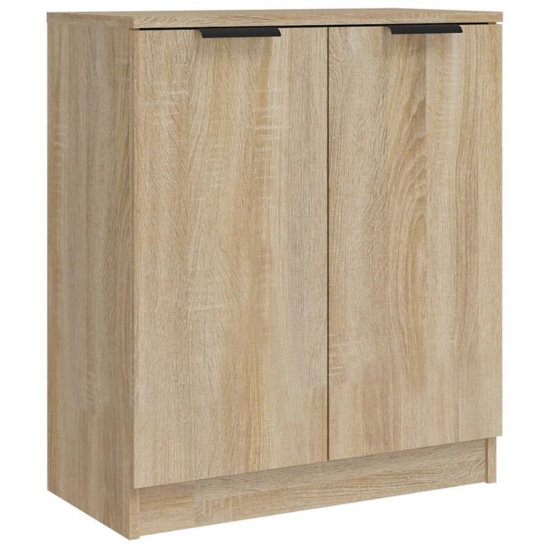 Foto van Vidaxl dressoir 60x30x70 cm bewerkt hout sonoma eikenkleurig