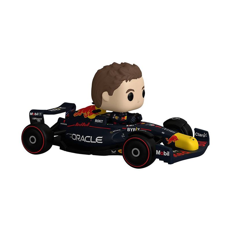 Foto van Funko pop! racing figuur f1 max verstappen ride