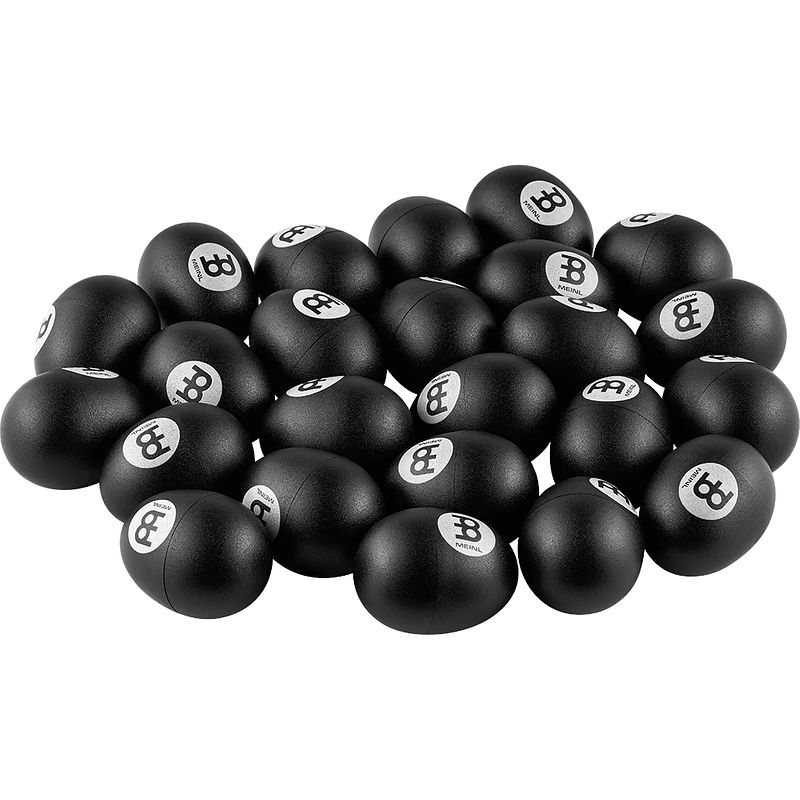 Foto van Meinl es-set24-bk egg shakers zwart 24 stuks