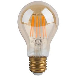 Foto van Led lamp - facto - filament bulb - e27 fitting - dimbaar - 7w - warm wit 2700k