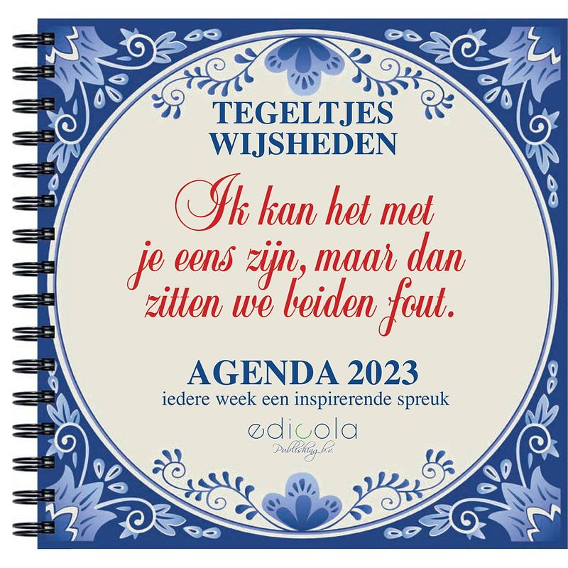 Foto van Tegeltjeswijsheden agenda 2023