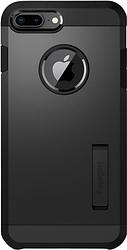 Foto van Spigen tough armor apple iphone se plus / 8 plus / 7 plus back cover zwart