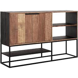 Foto van Dtp home dresser cosmo no.1 small, 2 doors, 2 open racks,100x160x40...