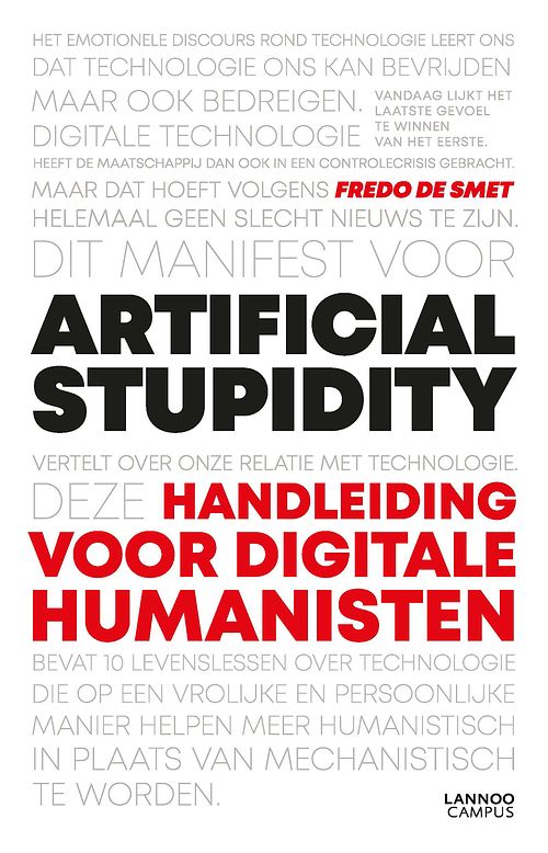 Foto van Artificial stupidity - fredo de smet - ebook (9789401458948)