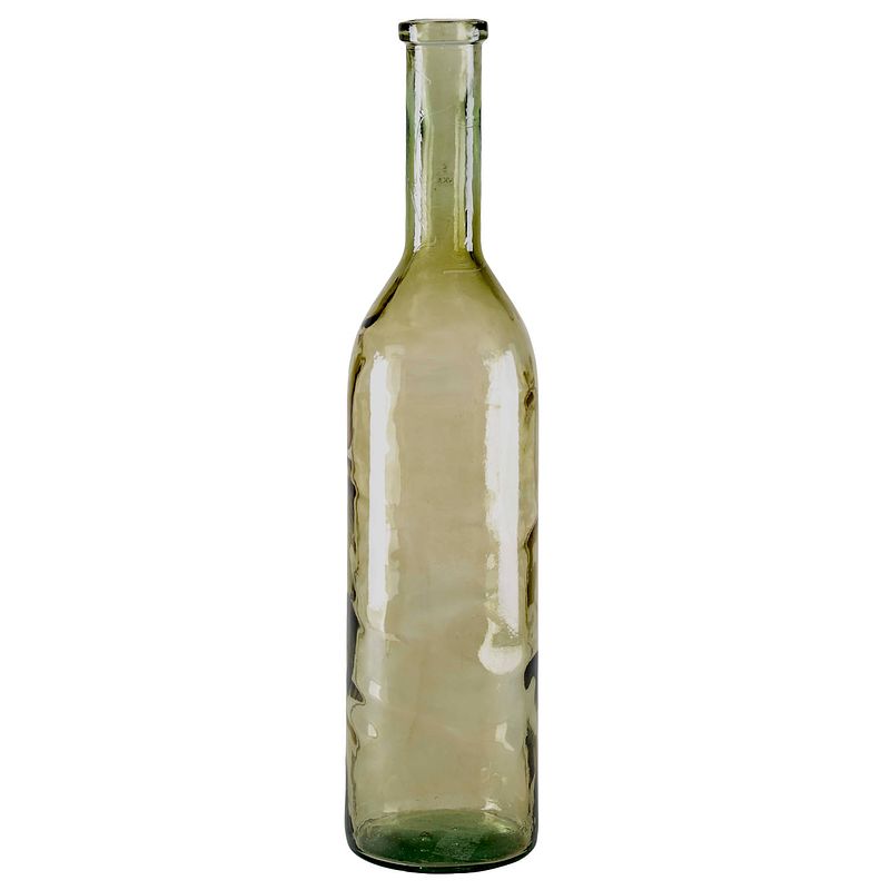 Foto van Mica fles rioja glas oker - 75xø18cm