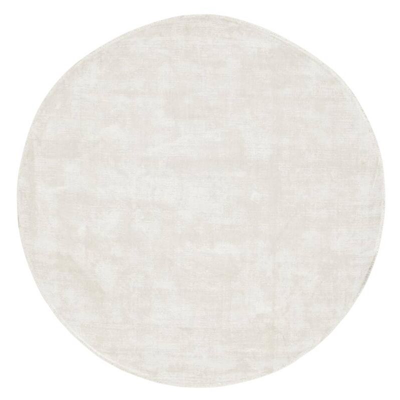 Foto van Must living carpet la belle round small,ø150 cm, sand, 100% viscose