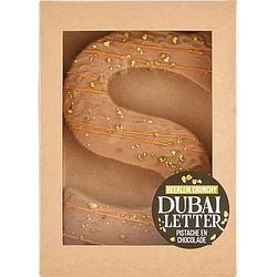 Foto van Chocoladeletter crunchy dubai pistache en chocolade 200 g bij jumbo