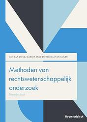 Foto van Methoden van rechtswetenschappelijk onderzoek - gijs van dijck, marnix snel, thomas van golen - paperback (9789462907720)