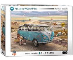 Foto van The love & hope vw bus - greg giordano (1000 stukjes) - puzzel;puzzel (0628136653107)