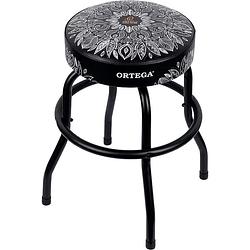 Foto van Ortega obs24-whkc 24 inch bar stool white kaleidoscope barkruk 61 cm