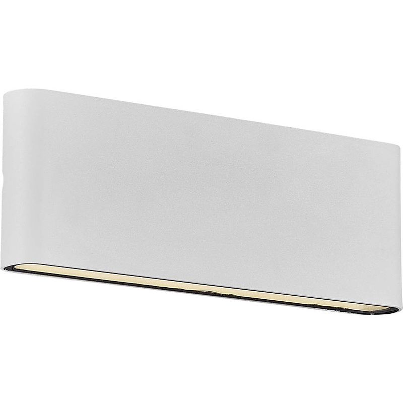 Foto van Nordlux kniver 2118181001 buitenlamp (wand) energielabel: e (a - g) led led vast ingebouwd wit