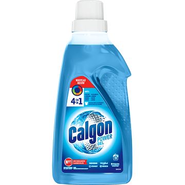 Foto van Calgon 4 in 1 gel wasmachinereiniger en anti kalk 15 wasbeurten 750ml bij jumbo