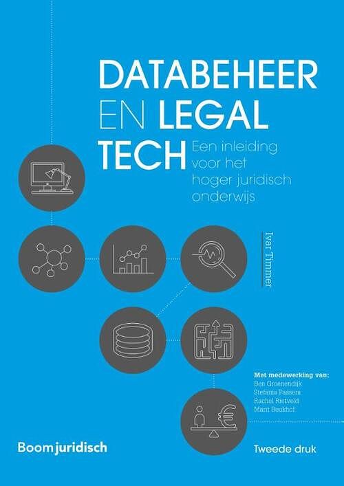 Foto van Databeheer en legal tech - i. timmer - paperback (9789462909243)