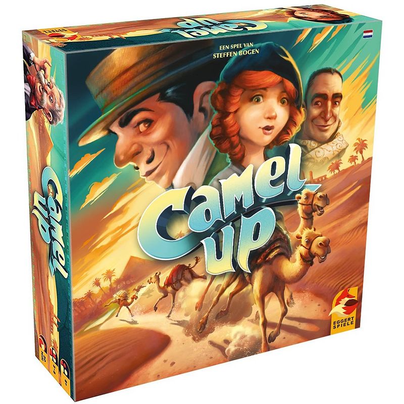 Foto van Asmodee camel up gezelschapsspel